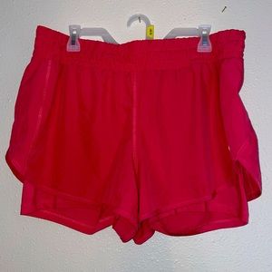 ATHLETIC SHORTS WITH SPANDEX LINER